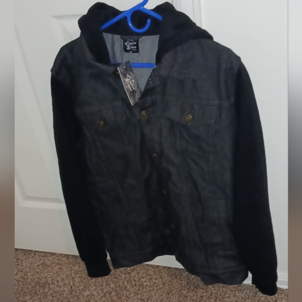 Original Deluxe Denim With Hoodie JACKET